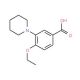 4-Ethoxy-3-piperidin-1-yl-benzoic acid - chemical structure image