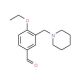 4-Ethoxy-3-piperidin-1-ylmethyl-benzaldehyde - chemical structure image