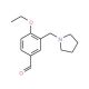 4-Ethoxy-3-pyrrolidin-1-ylmethyl-benzaldehyde - chemical structure image