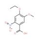 4-ethoxy-5-methoxy-2-nitrobenzoic acid (CAS 103095-48-3) - chemical structure image
