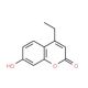 4-Ethoxy-7-hydroxy-chromen-2-one (CAS 64231-10-3) - chemical structure image