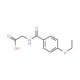 (4-Ethoxy-benzoylamino)-acetic acid (CAS 51220-52-1) - chemical structure image