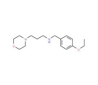 (4-Ethoxy-benzyl)-(3-morpholin-4-yl-propyl)-amine - chemical structure image