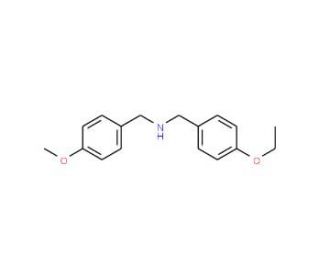 (4-Ethoxy-benzyl)-(4-methoxy-benzyl)-amine - chemical structure image