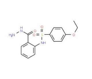4-Ethoxy-N-(2-hydrazinocarbonyl-phenyl)-benzenesulfonamide - chemical structure image