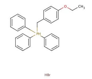 (4-Ethoxybenzyl)triphenylphosphonium bromide (CAS 82105-88-2) - chemical structure image