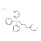 4-(Ethoxycarbonyl)butyl triphenylphosphonium bromide (CAS 118026-77-0) - chemical structure image