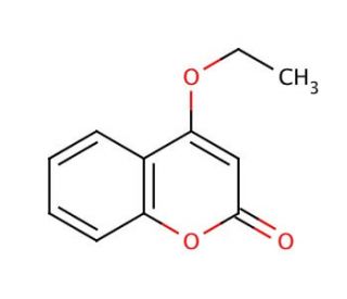 4-Ethoxycoumarin (CAS 35817-27-7) - chemical structure image