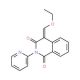 4-Ethoxymethylene-2-pyridin-2-yl-4H-isoquinoline-1,3-dione - chemical structure image