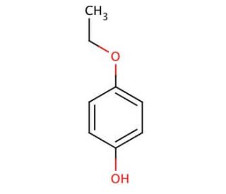 4-Ethoxyphenol (CAS 622-62-8) - chemical structure image