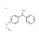 (4-ethoxyphenyl)(phenyl)methylamine hydrochloride - chemical structure image