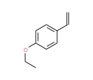 4-Ethoxystyrene (CAS 5459-40-5) - chemical structure image