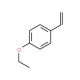 4-Ethoxystyrene (CAS 5459-40-5) - chemical structure image