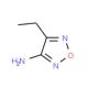 4-ethyl-1,2,5-oxadiazol-3-amine - chemical structure image