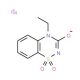 4-Ethyl-2H-1,2,4-benzothiadiazin-3(4H)-one-1,1-dioxide sodium salt - chemical structure image