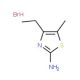 4-Ethyl-5-methyl-thiazol-2-ylamine hydrobromide - chemical structure image