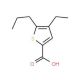 4-ethyl-5-propylthiophene-2-carboxylic acid - chemical structure image