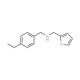(4-Ethyl-benzyl)-furan-2-ylmethyl-amine - chemical structure image