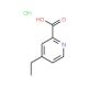 4-Ethyl-pyridine-2-carboxylic Acid, Hydrochloride (CAS 4021-13-0) - chemical structure image