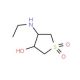 4-Ethylamino-1,1-dioxo-tetrahydro-1lambda*6*-thiophen-3-ol (CAS 66335-84-0) - chemical structure image