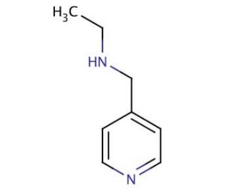 4-(Ethylaminomethyl)pyridine (CAS 33403-97-3) - chemical structure image
