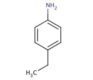 4-Ethylaniline (CAS 589-16-2) - chemical structure image