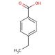 4-Ethylbenzoic acid (CAS 619-64-7) - chemical structure image