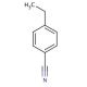 4-Ethylbenzonitrile (CAS 25309-65-3) - chemical structure image