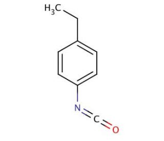 4-Ethylphenyl isocyanate (CAS 23138-50-3) - chemical structure image