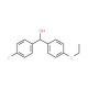 4-(Ethylthio)-4′-fluorobenzhydrol - chemical structure image