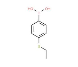 4-(Ethylthio)benzeneboronic acid (CAS 145349-76-4) - chemical structure image