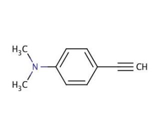 4-Ethynyl-N,N-dimethylaniline (CAS 17573-94-3) - chemical structure image
