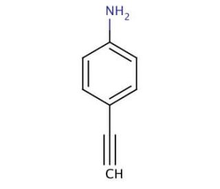 4-Ethynylaniline (CAS 14235-81-5) - chemical structure image