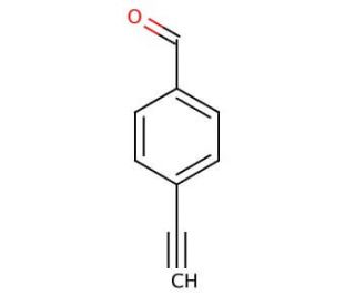 4-Ethynylbenzaldehyde (CAS 63697-96-1) - chemical structure image