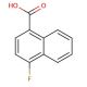 4-Fluoro-1-naphthoic acid (CAS 573-03-5) - chemical structure image