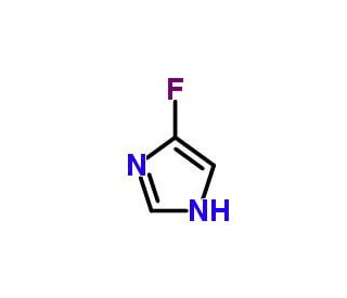 4-Fluoro-1H-imidazole (CAS 30086-17-0) - chemical structure image