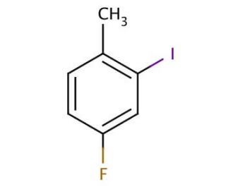 4-Fluoro-2-iodotoluene (CAS 13194-67-7) - chemical structure image