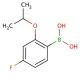 4-Fluoro-2-isopropoxyphenylboronic acid (CAS 480438-59-3) - chemical structure image