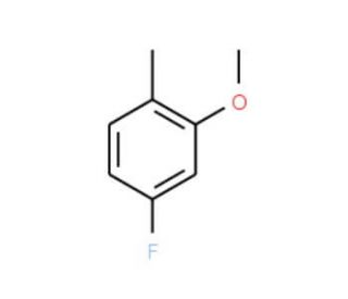 4-Fluoro-2-methoxytoluene (CAS 95729-22-9) - chemical structure image