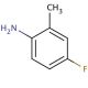 4-Fluoro-2-methylaniline (CAS 452-71-1) - chemical structure image