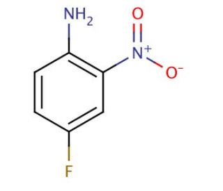 4-Fluoro-2-nitroaniline (CAS 364-78-3) - chemical structure image