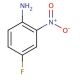 4-Fluoro-2-nitroaniline (CAS 364-78-3) - chemical structure image