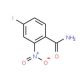 4-Fluoro-2-nitrobenzamide (CAS 106754-80-7) - chemical structure image
