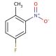 4-Fluoro-2-nitrotoluene (CAS 446-10-6) - chemical structure image
