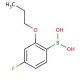 4-Fluoro-2-propoxyphenylboronic acid (CAS 480438-60-6) - chemical structure image