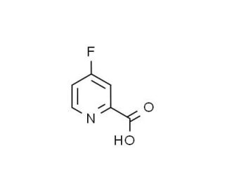 4-Fluoro-2-pyridinecarboxylic acid (CAS 886371-78-4) - chemical structure image