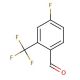 4-Fluoro-2-(trifluoromethyl)benzaldehyde (CAS 90176-80-0) - chemical structure image