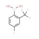 4-Fluoro-2-(trifluoromethyl)phenylboronic acid (CAS 182344-16-7) - chemical structure image