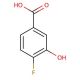 4-Fluoro-3-hydroxybenzoic acid (CAS 51446-31-2) - chemical structure image