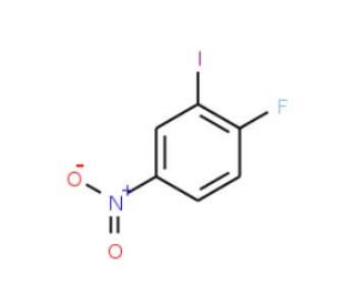 4-Fluoro-3-iodonitrobenzene - chemical structure image
